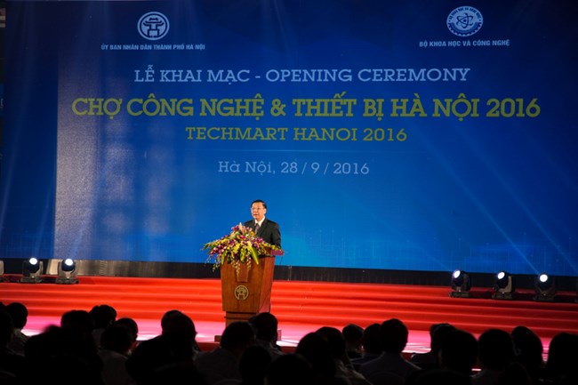 Techmart Hà Nội 2016: Cơ hội kết nối nhà khoa học và doanh nghiệp (30/9/2016)